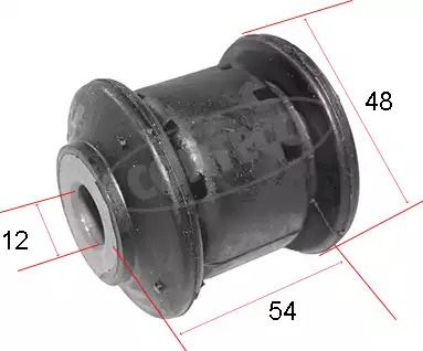 Сайлентблок переднего рычага (спереди) Caddy/Golf 03-/Jetta/Passat 05-, CORTECO (80005079)