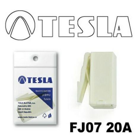 Предохранитель TESLA FJ07 "CARTRIDGE" 20А (TS FJ07 20A)