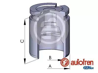 Поршень заднего суппорта A6/PASSAT (42,8х51мм) 94-05, AUTOFREN (D025126)