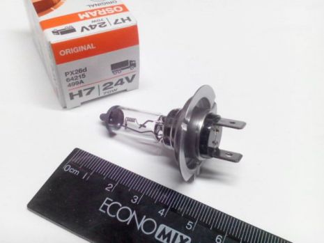 Лампа OSRAM H7 24v 70w Halogen (64215) 1 шт.