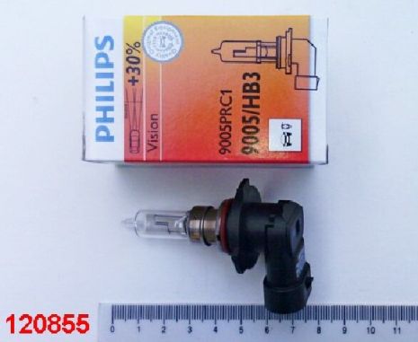 Лампа PHILIPS HB3 12V 65W P20d (9005PR)