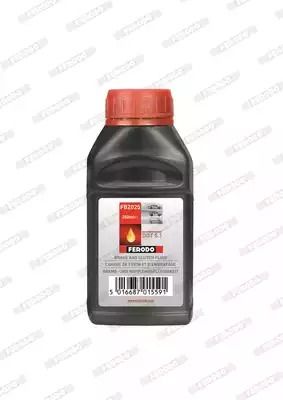 Жидкость тормозная Ferodo, DOT 5.1 BRAKE FLUID, 0,25L, FERODO (FBZ025)