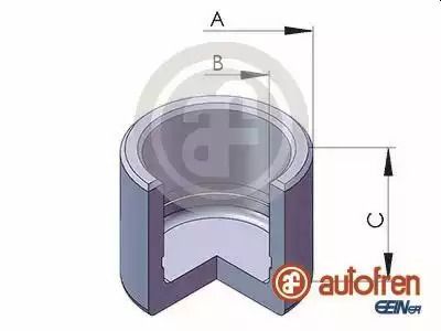 Поршень переднего суппорта TRANSIT/DAILY/RANGE ROVER 77-99 41-34мм, AUTOFREN (D02528)