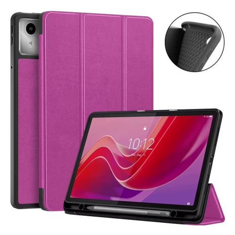 Чехол Gum Active Pen slot Lenovo Tab M11 TB330 / Xiaoxin Pad 2024 TB331 Violet