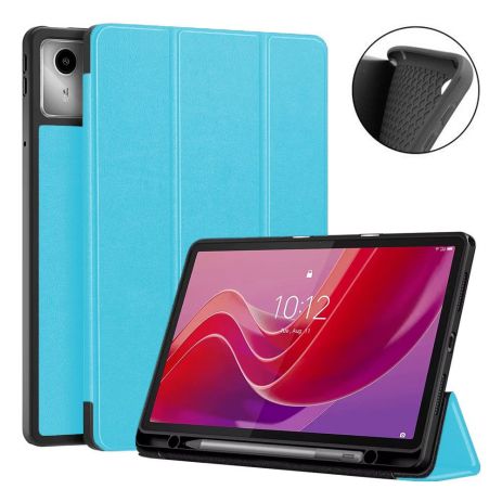 Чехол Gum Active Pen slot Lenovo Tab M11 TB330 / Xiaoxin Pad 2024 TB331 SkyBlue