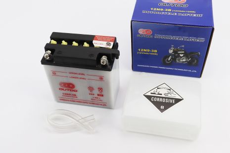 Аккумулятор 12V9Ah 12N9-3B кислотный (L135*W75*H137mm)