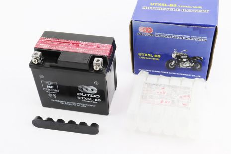 Аккумулятор 12V4Ah UTX5L-BS кислотный (L113*W70*H105mm)