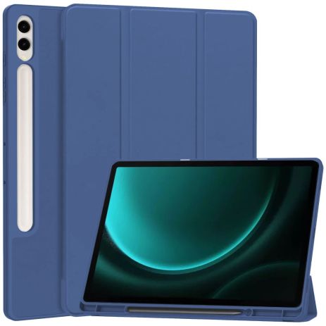 Чехол with Slot for Stylus для Samsung Galaxy Tab S9 / S9 FE 11" Темно-синий