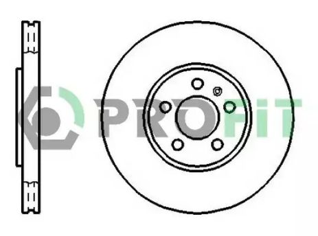 Диск тормозной SEAT CORDOBA, VW POLO, SKODA ROOMSTER, PROFIT (50101221)