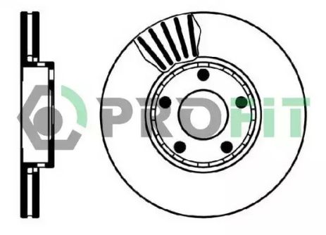 Диск тормозной SEAT EXEO, SKODA SUPERB, VW PASSAT, PROFIT (50100320)