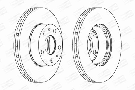 Диск тормозной FIAT DUCATO, CHAMPION (563026CH)