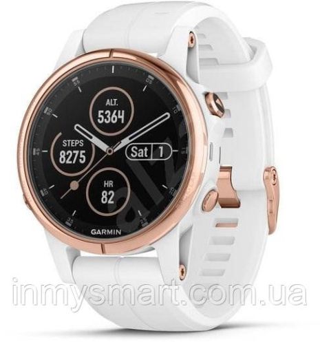 Умные часы Smart Watch Garmin Fenix 5 Plus White