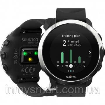 Умные часы Smart Watch Suunto 3 fitness Black/Silver