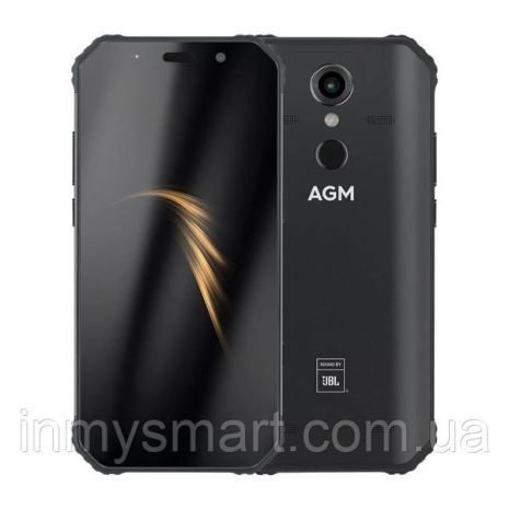 Защищенный смартфон AGM A9 4/32gb Black Qualcomm Snapdragon 450 5400 мАч