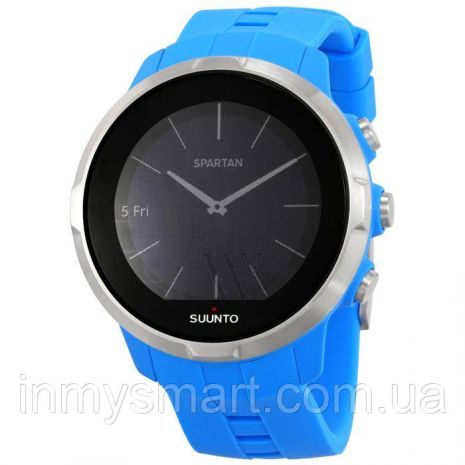 Умные часы Smart Watch Suunto spartan sport blue HR SS022652000 GPS, пульсометр,шагомер,счетчик калорий