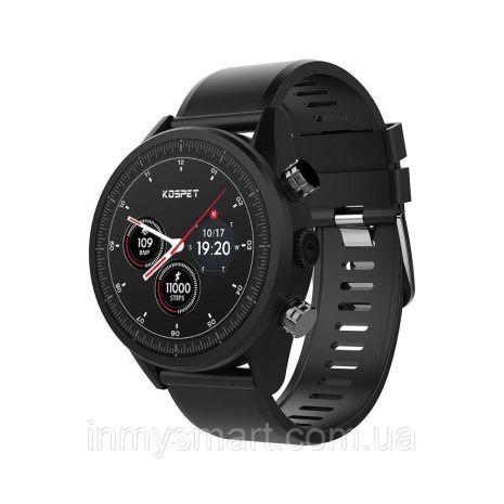 Умные часы Smart Watch Kospet Hope Lite 1/16gb Black 4G LTE камера 8Мп