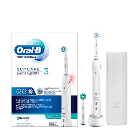 Зубная щетка Oral-B D601 Smart 4000N White с Bluetooth ЕС