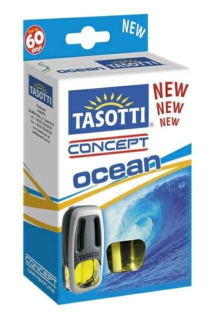 Освежитель воздуха TASOTTI на обдув "Concept" Ocean 8 мл