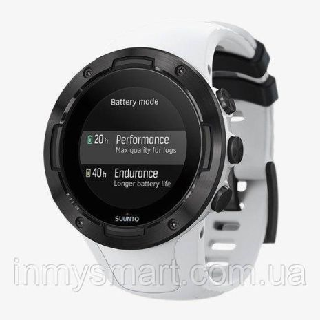 Умные часы Smart Watch Suunto 5 gen 1 White/Black шагомер, пульсометр, мониторинг сна