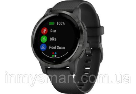 Умные часы Smart Watch Garmin Vivoactive 4S Black/Slate (010-02172-13)