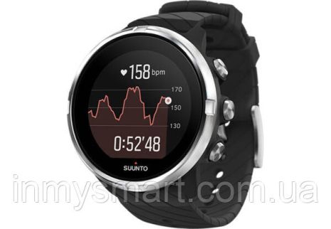 Умные часы Smart Watch Suunto 9 Gen1 Black шагомер, счетчик калорий, мониторинг сна