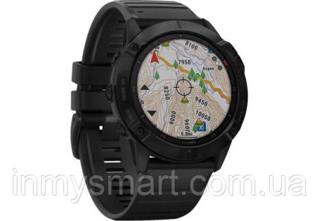 Умные часы Smart Watch Garmin Fenix 6X Pro Black with Black Band (010-02157-01)