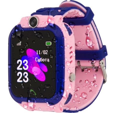 Дитячий смарт-годинник AmiGo GO002 Swimming Camera WIFI Pink