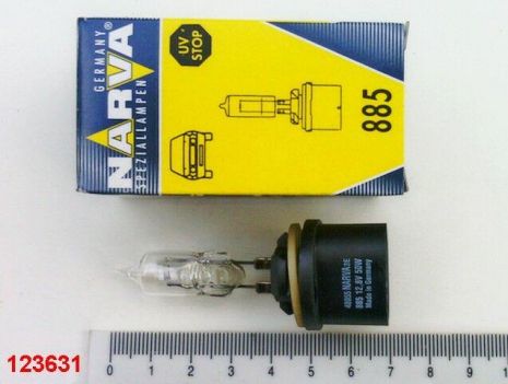 Лампа NARVA H27W/1 12.8V 50W PG13 (48055)