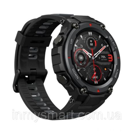 Умные часы Smart Watch Xiaomi Amazfit T-Rex Pro Meteorite Black Global 10 АТМ