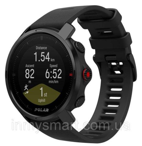 Умные часы Smart Watch Polar Grit X Black M/L (90081734) счетчик калорий, шагомер, пульсометр