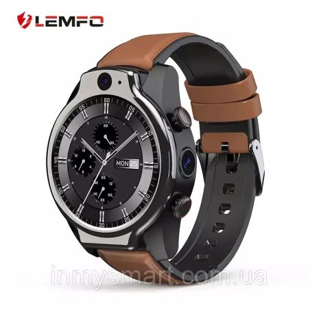 Умные часы Smart Watch Lemfo LEM14 4/64 Gb Face ID, 9 спортивных режимов, шагомер, монитор сердечного ритма