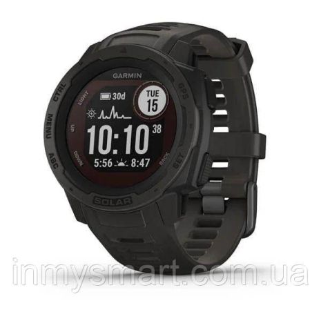 Умные часы Smart Watch Garmin Instinct Solar Graphite Gray (010-02293-00)