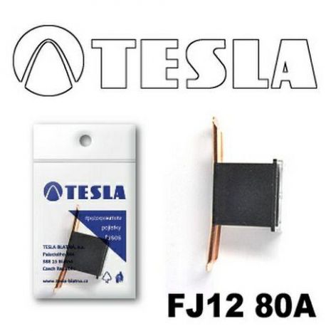 Запобіжник TESLA FJ12 "CARTRIDGE" 80A (TS FJ12 80A)