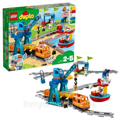 Конструктор LEGO DUPLO Town Грузовой поезд (10875)