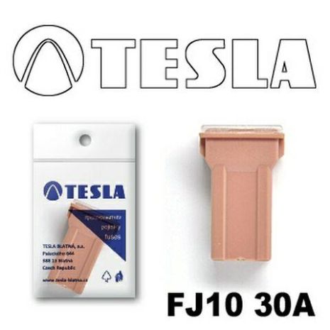 Запобіжник TESLA FJ10 "CARTRIDGE" 30A (TS FJ10 30A)