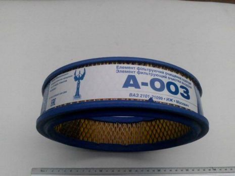 Фільтр повітряний ВАЗ 2101, Промбізнес (А-003) поліуритан (6 шт. в уп-ці) (2101-1109100)