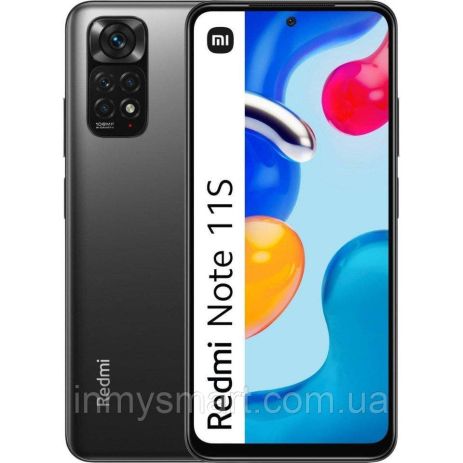 Смартфон Xiaomi Redmi Note 11S 6/128Gb Graphite Gray EU (NFC) 5000 мАч