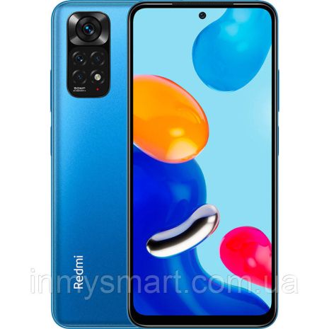 Смартфон Xiaomi Redmi Note 11 4/128 GB Twilight Blue 5000 мАч Global NFC