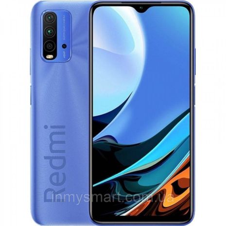 Смартфон Xiaomi Redmi Note 9 4G 4/128GB Blue NO NFC 6000 мАч