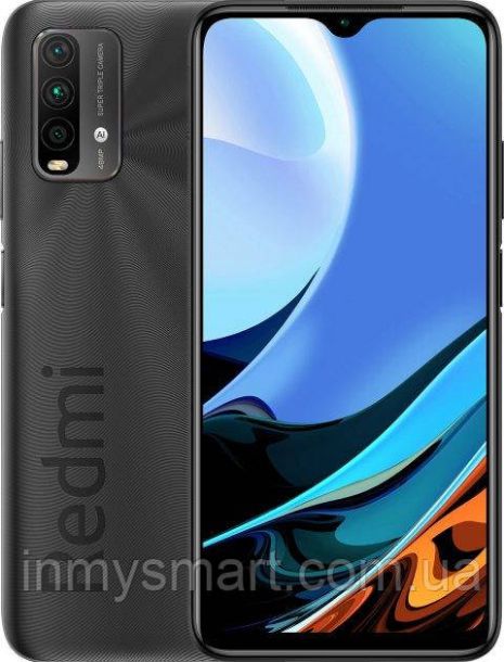 Смартфон Xiaomi Redmi Note 9 4G 4/128GB Black NO NFC 6000 мАч