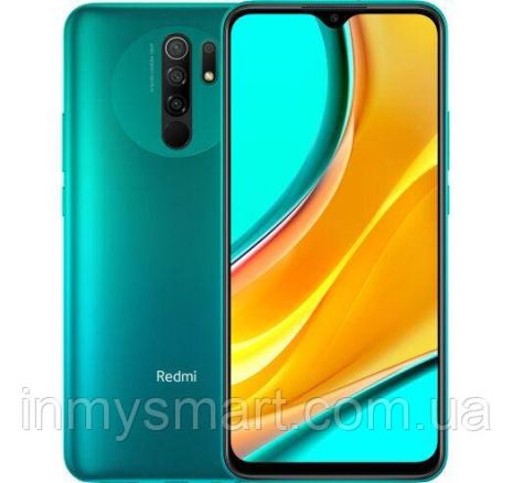 Смартфон Xiaomi Redmi 9 4/64Gb Ocean Green Helio G80 5020 мАч