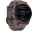 Умные часы Garmin Fenix 7S Sapphire Solar Dark Bronze Titanium with Shale Grey Band ( 010-02539-29)