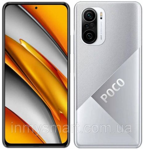 Смартфон Xiaomi Poco F3 8/256GB Moonlight Silver EU Qualcomm Snapdragon 870 4520 мАч