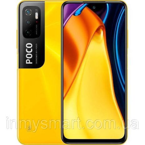 Смартфон Xiaomi Poco M3 Pro 5G 6/128GB Yellow MediaTek Dimensity 700 5000 мАч