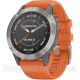 Умные часы Smart Watch Garmin Fenix 6 Pro Sapphire Titanium with Ember Orange Band (010-02158-14)