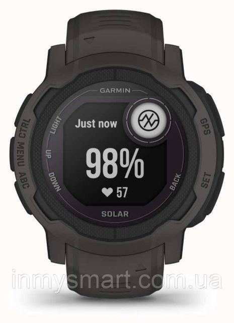 Умные часы Smart Watch Garmin Instinct 2 Solar Graphite ( 010-02627-00 )