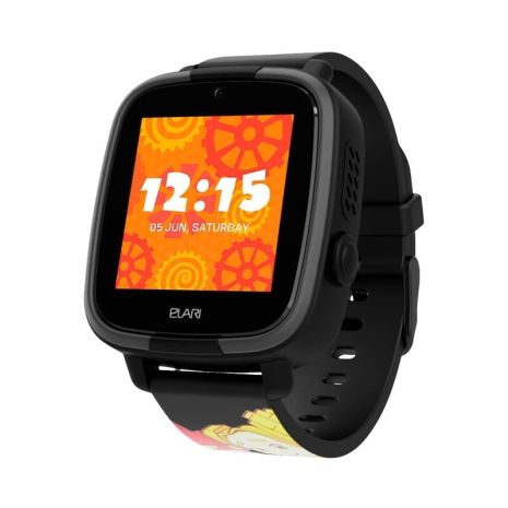 Дитячий телефон-годинник із GPS трекером Elari FixiTime Fun Black (ELFITF-BLK)