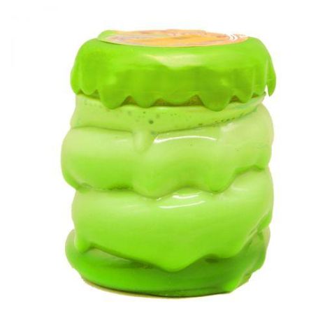 Слайм Danko Toys Fluffy Slime у банку салатовий рус 440 г FLS-04-01