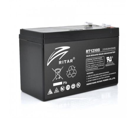 Акумуляторна батарея Ritar 12V 9Ah (RT1290B/08222) AGM Black