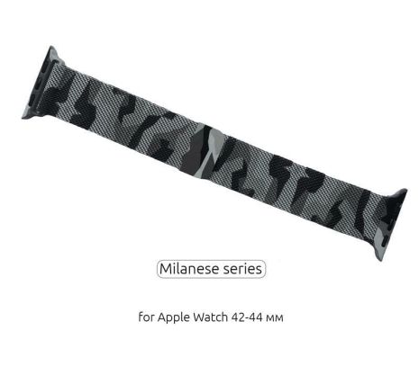 Ремешок Armorstandart Milanese Loop для Apple Watch 38mm/40mm Military Light Grey (ARM52907)